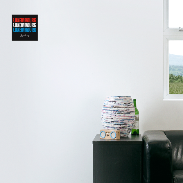 Luxembourg flag, Luxembourger flag by eka123